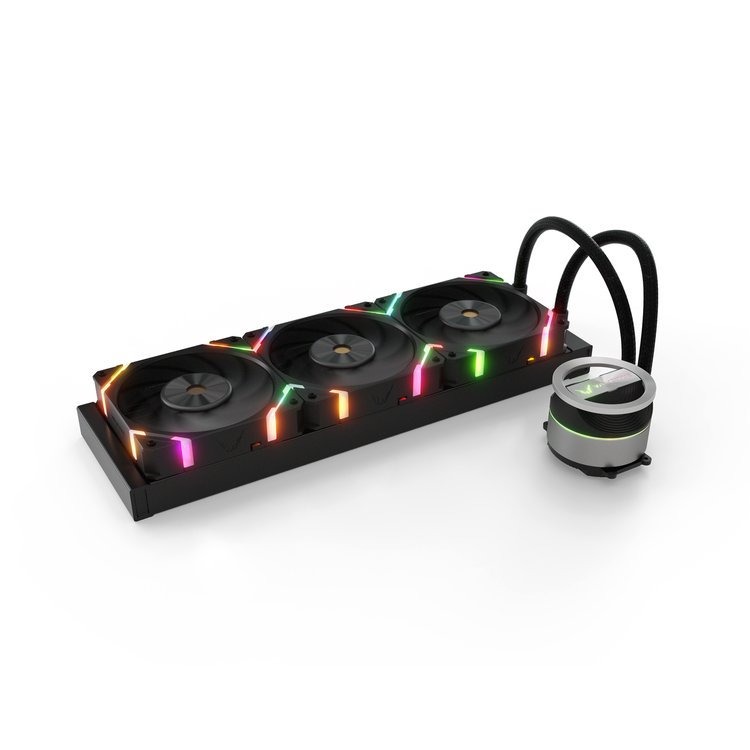 Valkyrie Dragonfang 360mm All-in-One Liquid CPU Cooler - Black - Image 8