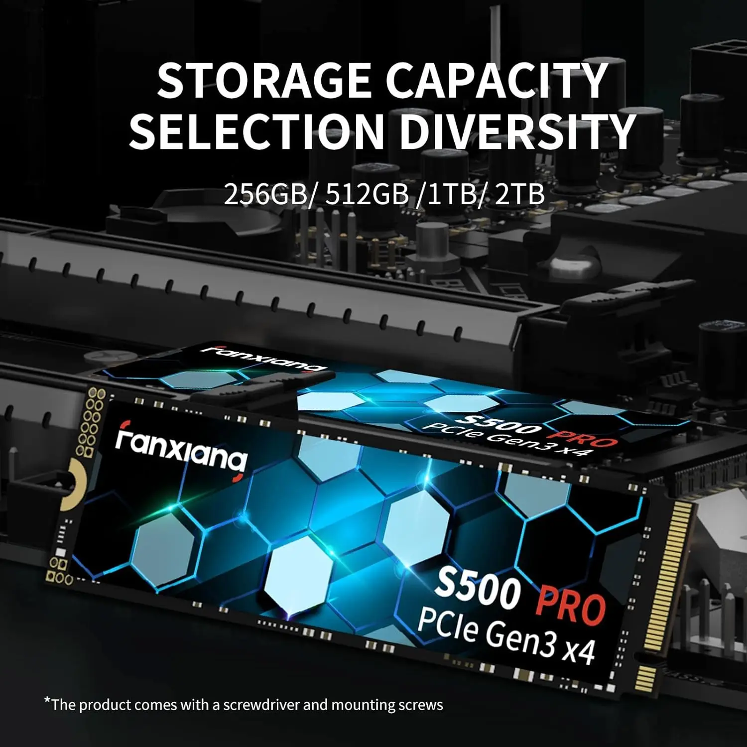 M.2 NVMe SSD PCIe 3.0 – Up to 3500MB/s 256GB 512GB 1TB 2TB - Image 3