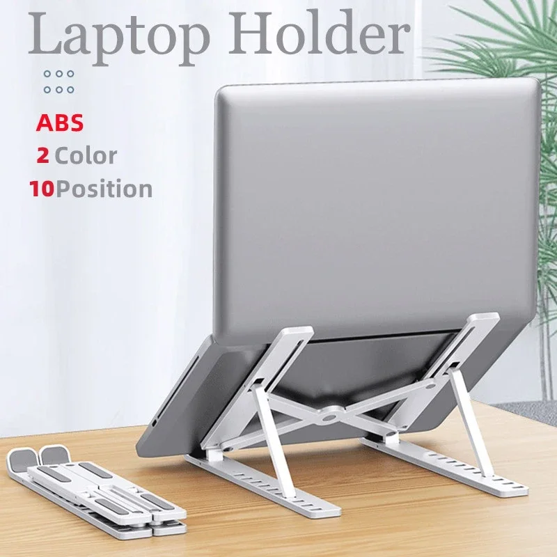Foldable Adjustable Laptop Stand - Portable Holder for MacBook & Laptops - Image 2