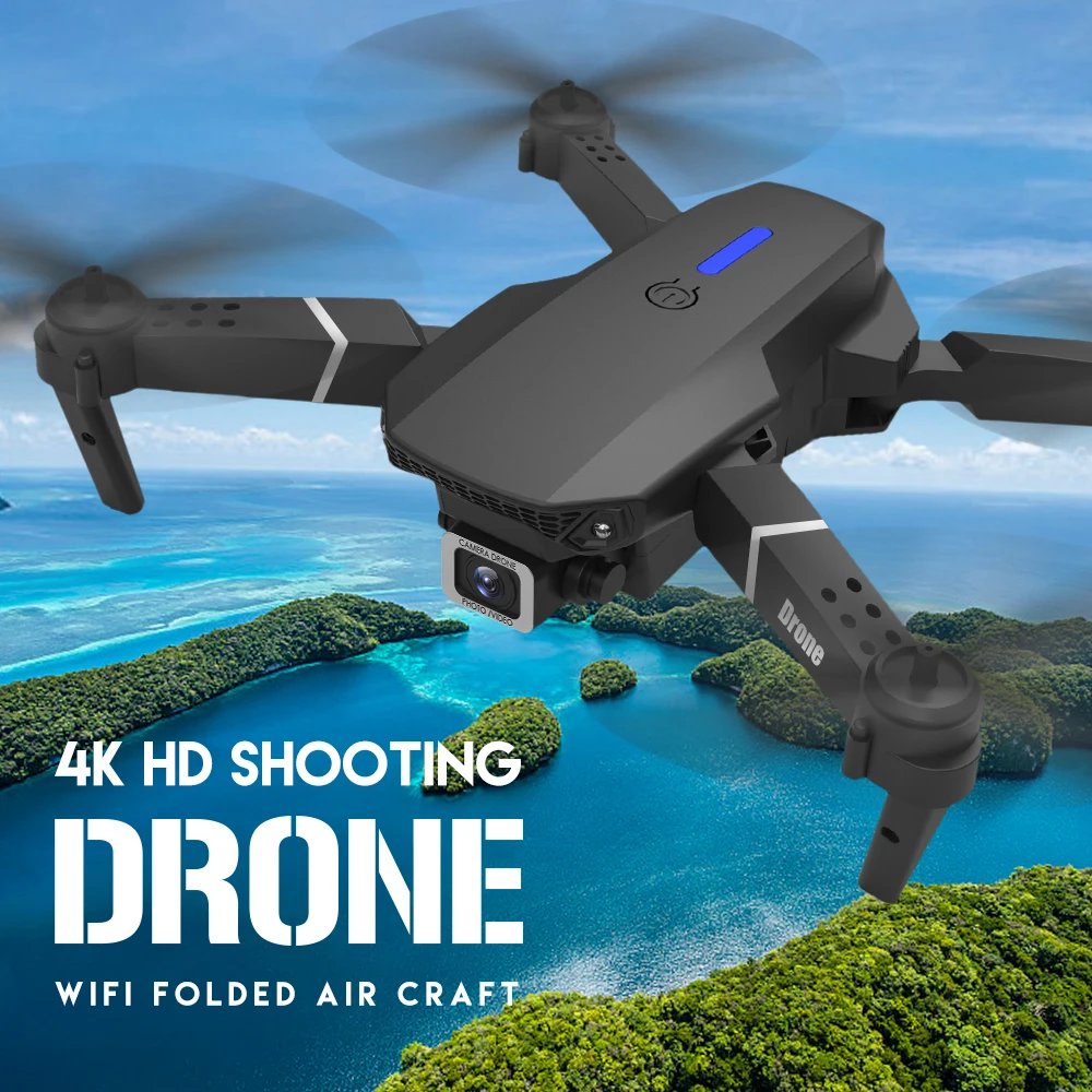 Foldable HD Camera Drone with WiFi FPV – E88Pro 4K - Image 5