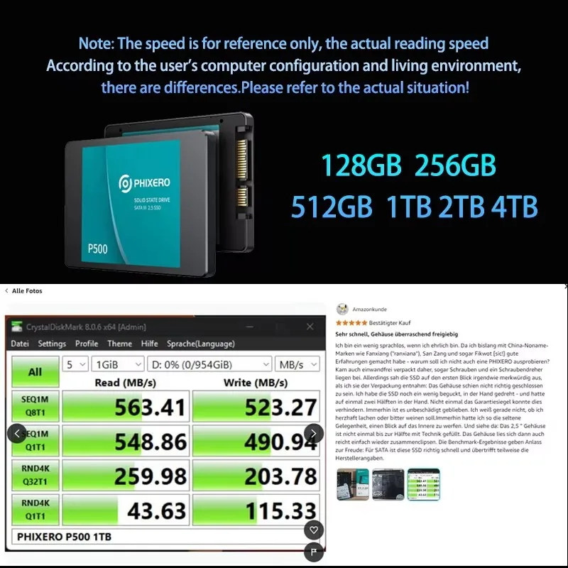 2.5 Inch SATA III SSD – 128GB to 4TB Internal Solid State Drive - Image 2