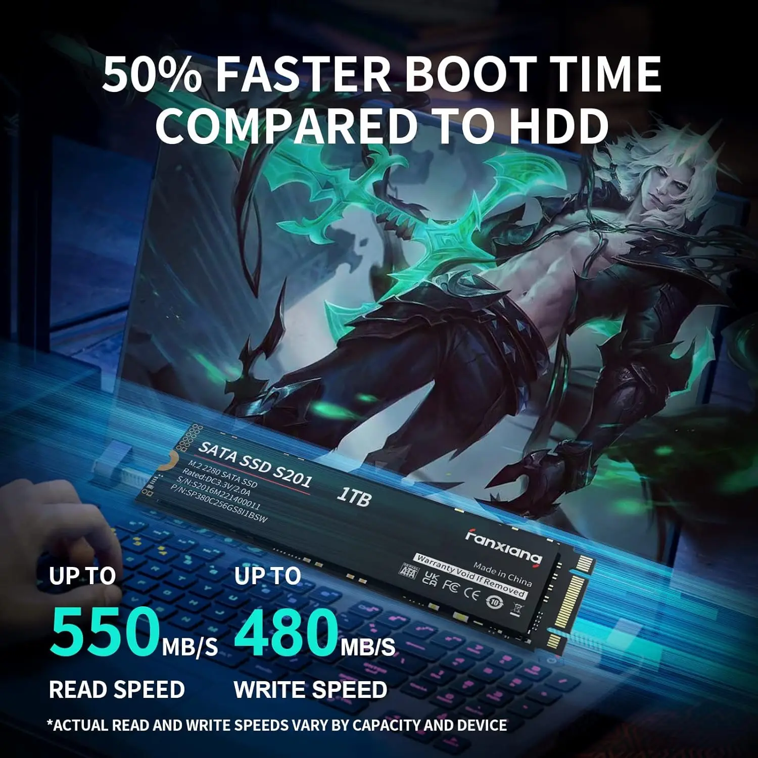 Fanxiang S201 M.2 SATA SSD - 1TB, 512GB, 256GB High Speed Solid State Drive - Image 3