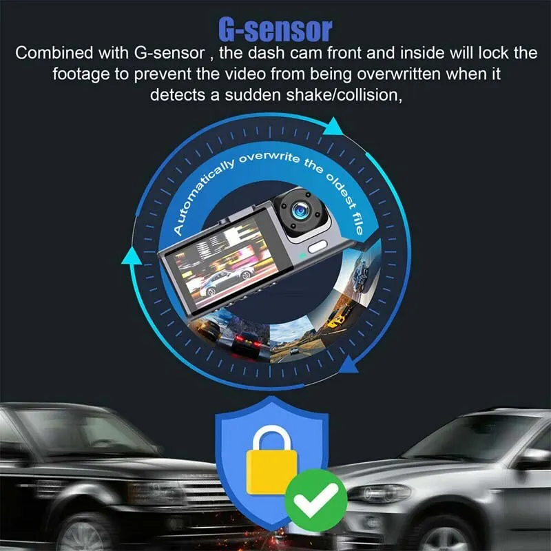 1080P Dash Cam with IR Night Vision, Loop Recording & 2" IPS Screen - Image 5