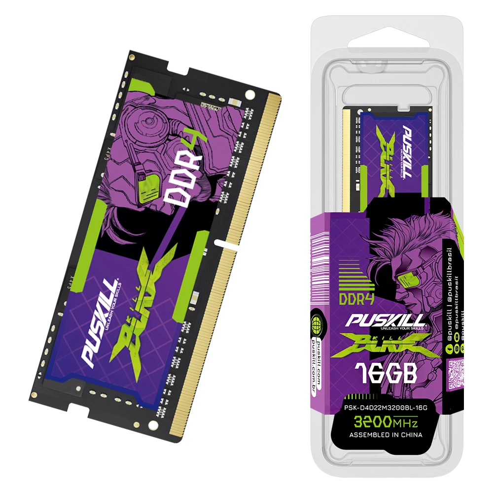 PUSKILL Killblade DDR4 Laptop RAM 8GB 16GB 32GB - 3200MHz/2666MHz - Image 2