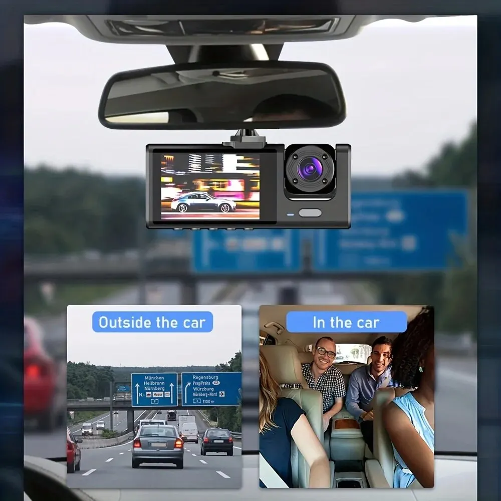 1080P Dash Cam with IR Night Vision, Loop Recording & 2" IPS Screen - Image 6