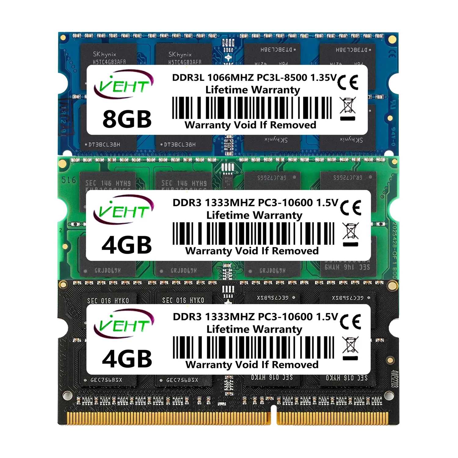 SODIMM Laptop Memory RAM - 2GB/4GB/8GB/16GB, DDR2/DDR3/DDR4, 667-2666MHz - Image 5