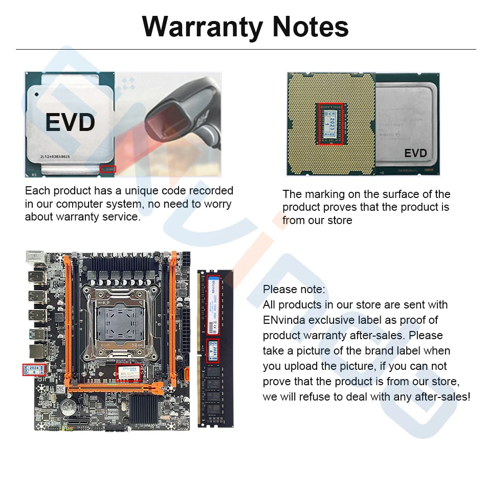 ENVINDA DDR4 Desktop RAM - Intel-Compatible Memory 4GB/8GB/16GB, 3200MHz - Image 4
