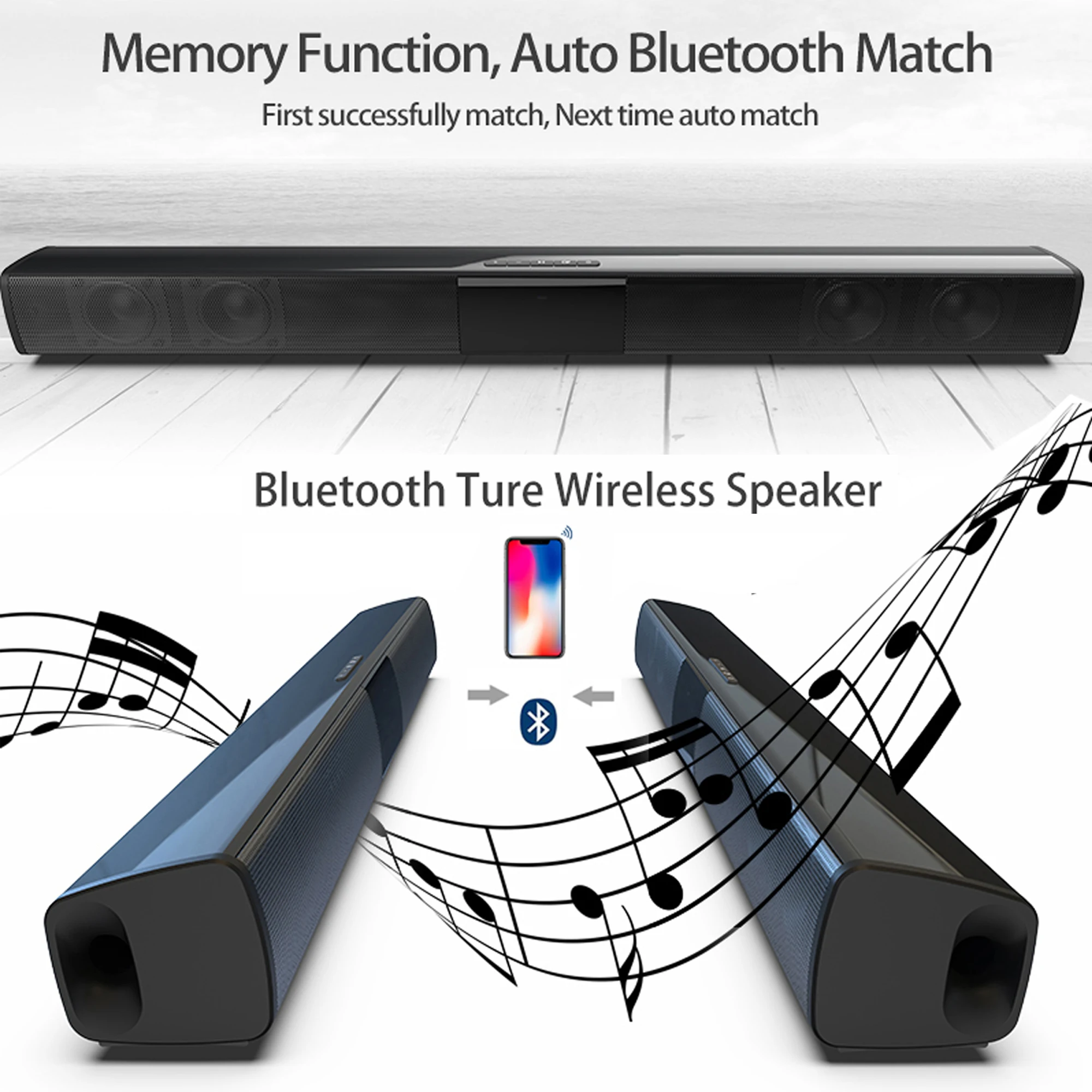 Bluetooth Speaker with FM Radio - V4.2 Connectivity and USB Input - Image 4