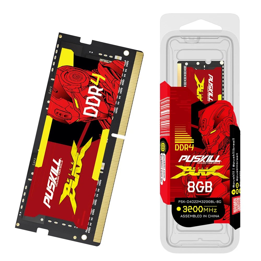 PUSKILL Killblade DDR4 Laptop RAM 8GB 16GB 32GB - 3200MHz/2666MHz - Image 5