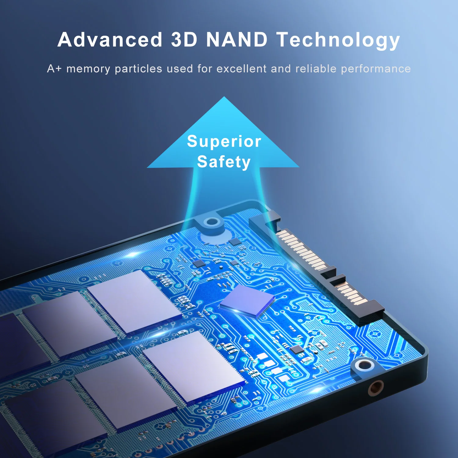 TOPESEL SATA SSD 512GB & 256GB - High-Speed 2.5 Inch Solid State Drive - Image 3