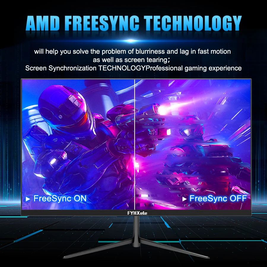 24-Inch Computer Monitor UK – 100Hz Full HD 1080P Gaming & Desktop Display with HDR, G-Sync, Eye Care - Image 2