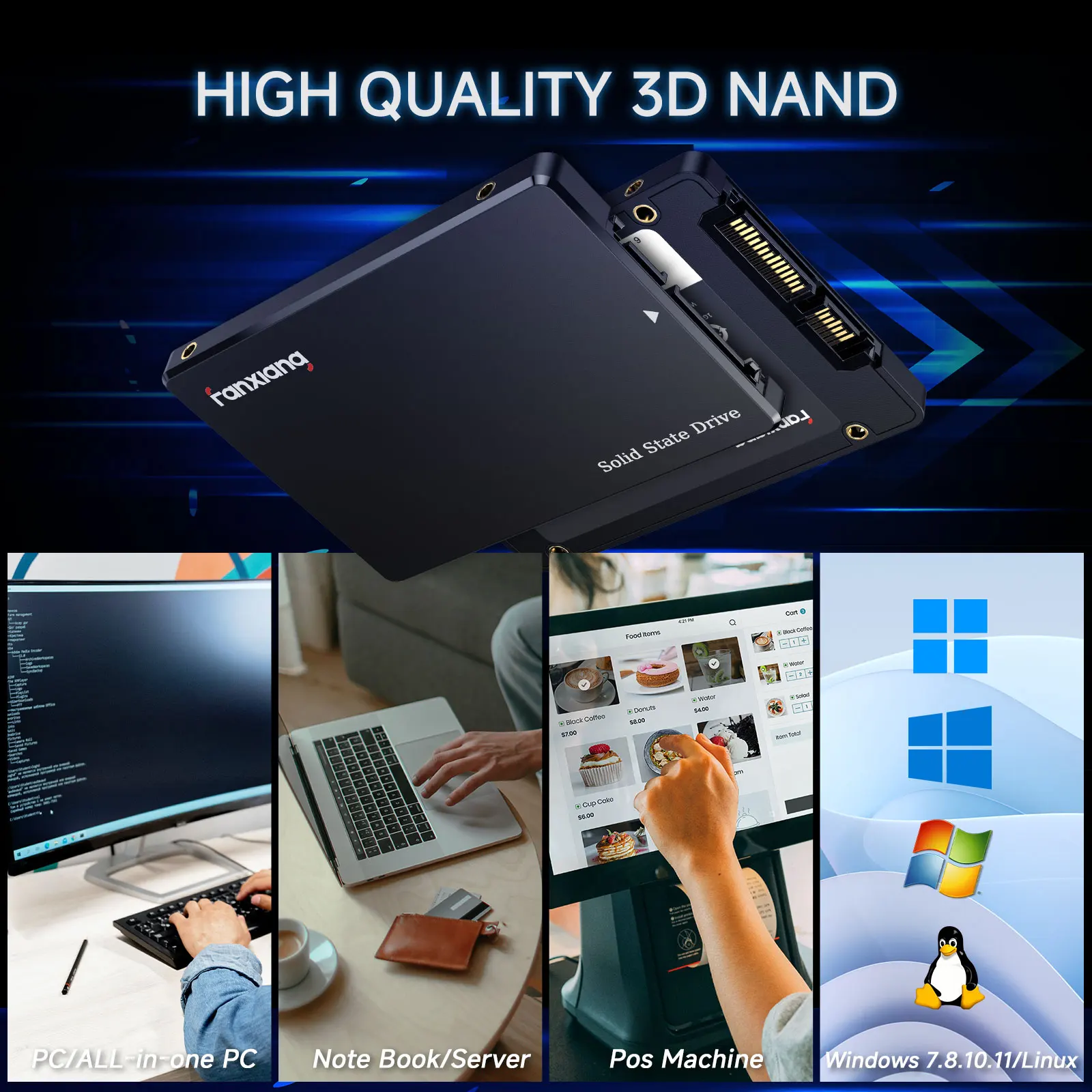 High Speed 2.5 Inch SATA SSD – 256GB to 4TB 560MB/s - Image 3